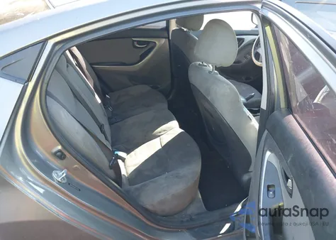 2013 Hyundai Elantra Gls z USA, uszkodzony, nr VIN 5NPDH4AE0DH378520